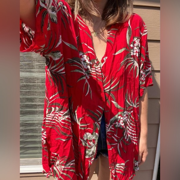 Tops - Vintage, tropical tunic